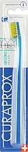 Духи, Парфюмерия, косметика Ортодонтическая зубная щетка, с углублением, сине-зеленая - Curaprox CS 5460 Ultra Soft Ortho