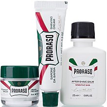 Набор - Proraso Shave Travel Kit (cr/15ml + sh/cr/15ml + ash/balm/25ml) — фото N3