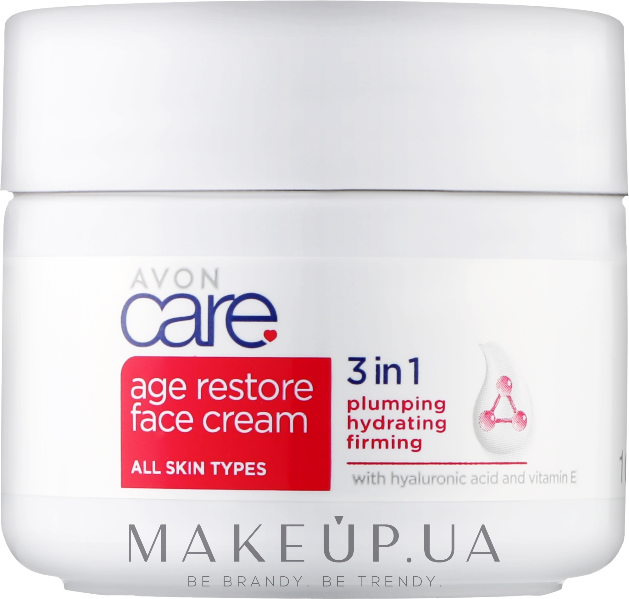 Крем против морщин 3 в 1 - Avon Care Age Restore Face Cream 3 in 1 — фото 100ml
