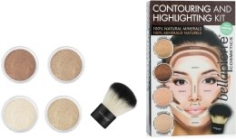 Духи, Парфюмерия, косметика Набор для скульптурирования лица - Bellapierre Contouring & Highlighting Kit (universal)