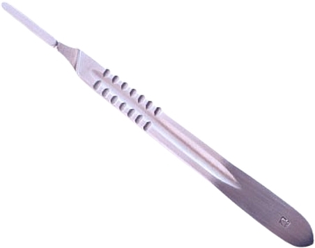Ручка для косметического скальпеля №4, 135 мм - Erlinda Solingen Scalpel Handle 72430 — фото N1