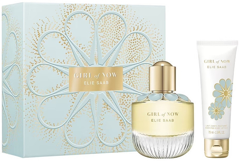 Elie Saab Girl Of Now - Набор (edp/50ml + b/lot/75ml) — фото N1