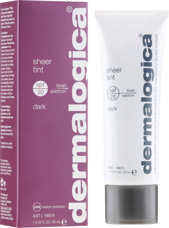 Увлажняющий тонирующий крем для лица - Dermalogica Daily Skin Health Sheer Tint SPF20 — фото N1