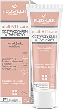 Живильний крем для зрілої та ослабленої шкіри - Floslek MultiVIT Care Vitamin Cream — фото N1