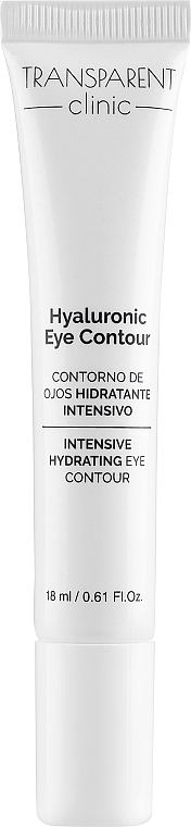 Крем для контуру очей - Transparent Clinic Hyaluronic Eye Contour — фото N1