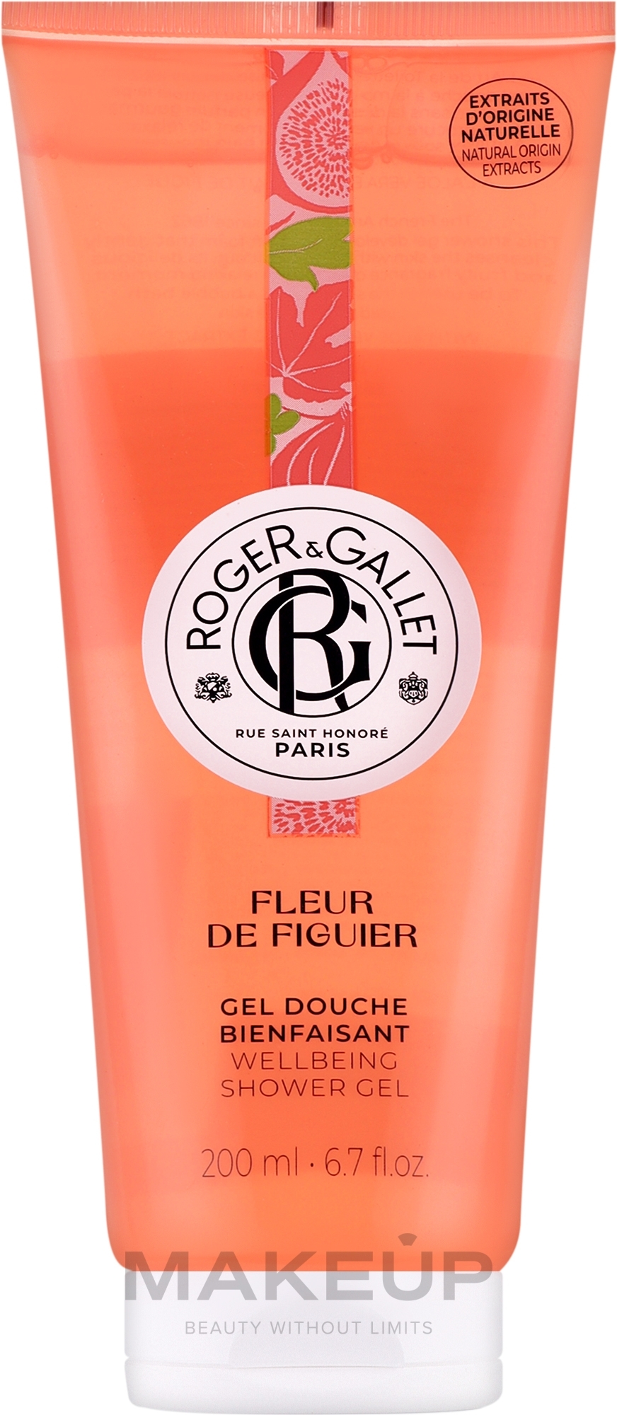 Roger&Gallet Fleur de Figuier Wellbeing Shower Gel - Гель для душу — фото 200ml