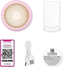 Прибор для омоложения и глубокого увлажнения кожи - Foreo UFO 3 Deep Hydration Face Device Pearl Pink — фото N4