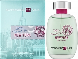 Mandarina Duck Let's Travel To New York For Woman - Туалетная вода — фото N2