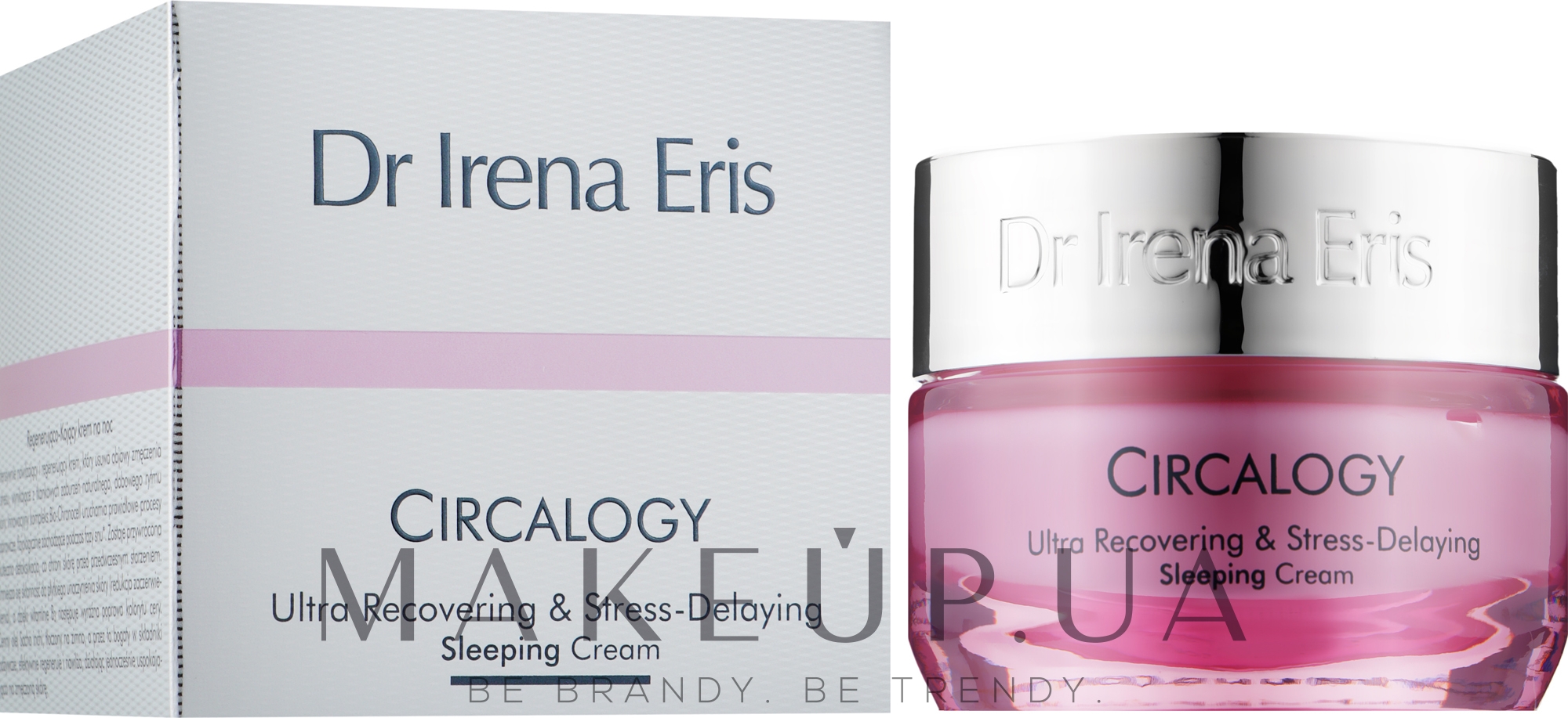 Ультра-восстанавливающий крем, снимающий симптомы усталости и стресса - Dr Irena Eris Circalogy Ultra Recovering & Stress-Delaying Sleeping Cream — фото 50ml