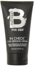 Духи, Парфюмерия, косметика Крем для вьющихся волос - Tigi B For Men In Check Curl Defining Cream