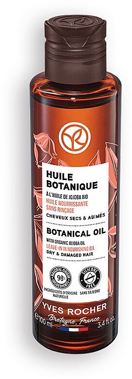 Олія для волосся - Yves Rocher Light Botanical Oil Leave-In Nourishing Care — фото N1