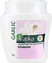 Маска для волос с экстрактом чеснока - Dabur Vatika Naturals Multivitamin Garlic Hair Mask — фото N1