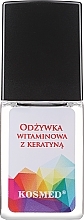 Духи, Парфюмерия, косметика Витаминный лак для ногтей с кератином - Kosmed Colagen Nail Protection 10in1