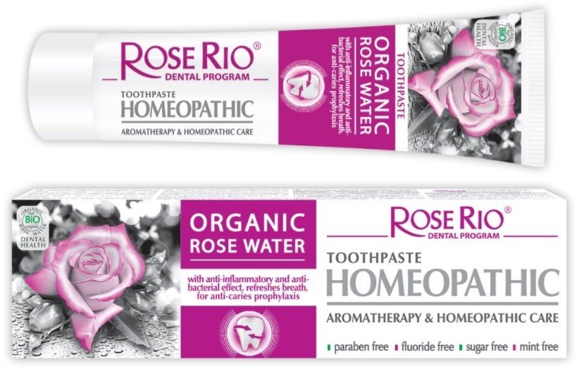 Гомеопатична зубна паста - Rose Rio Homeopathic Toothpast — фото N1