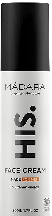 Крем для обличчя для чоловіків - Madara Cosmetics HIS Face Cream — фото N2