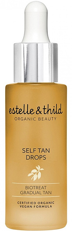 Засіб для автозасмаги - Estelle & Thild BioTreat Self Tan Drops — фото N1