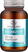 Парфумерія, косметика Дієтична добавка "Магній", 100 мг - NaturalNest Magnesium 100 mg