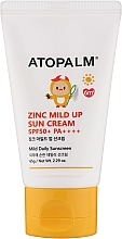 Духи, Парфюмерия, косметика Солнцезащитный крем для детей - Atopalm Zinc Mild Up Sun Cream SPF50+