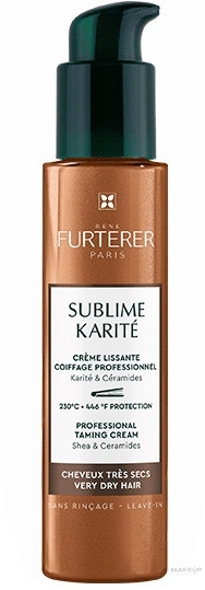 Крем для питания и разглаживания очень сухих волос - Rene Furterer Karite Nutri Professional Taming Cream — фото 100ml