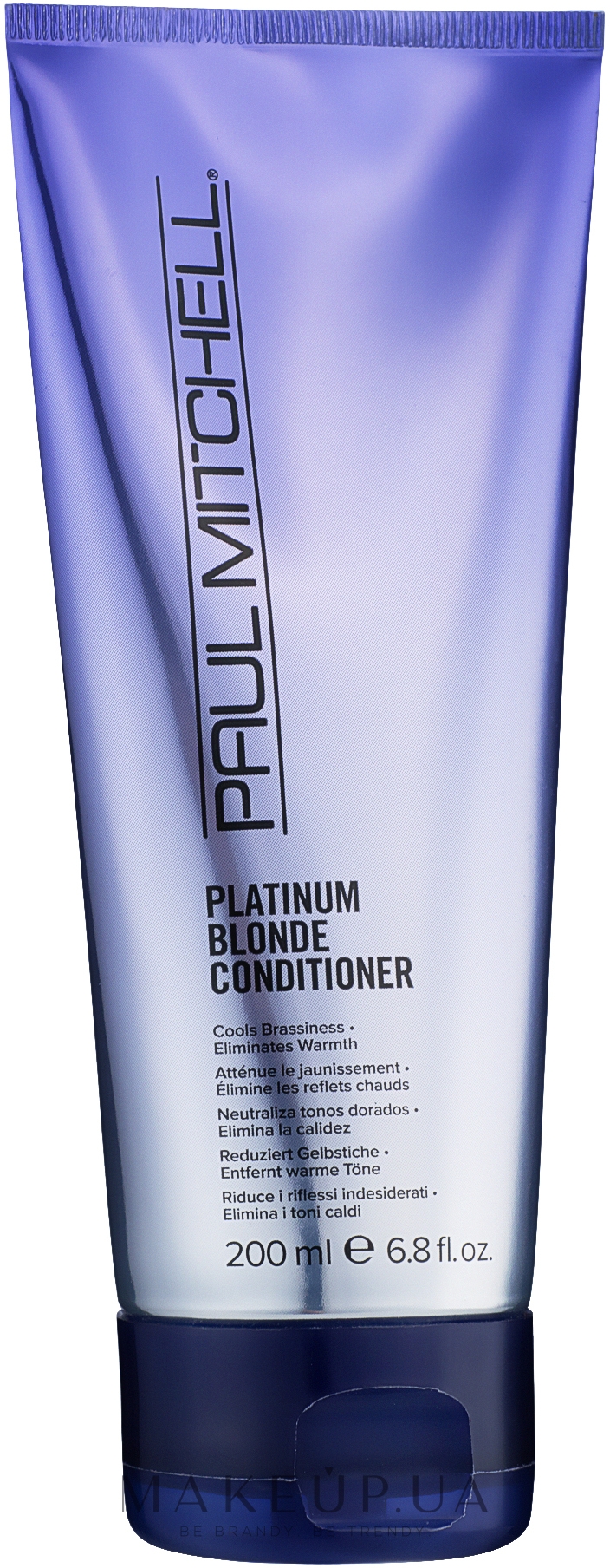 Кондиціонер для світлого, сивого і освітленого волосся - Paul Mitchell Platinum Blonde Conditioner — фото 200ml