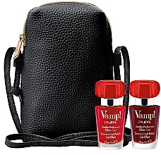 Pupa Vamp! 203 & 205 Nail Polish Kit (nail/polish/9mlx2 + bag/1pcs) - Набір — фото N1