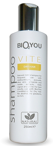 Шампунь для сухих волос "Vite" - Bio2You Natural Shampoo For Dry Hair  — фото N1