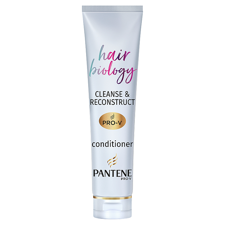 Бальзам-ополаскиватель "Биология волос. Очищение и восстановление" - Pantene Pro-V Hair Biology Cleanse & Reconstruct Conditioner