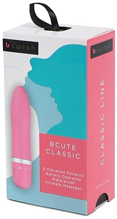 Вибратор, розовый - B Swish Bcute Classic Rose — фото N1