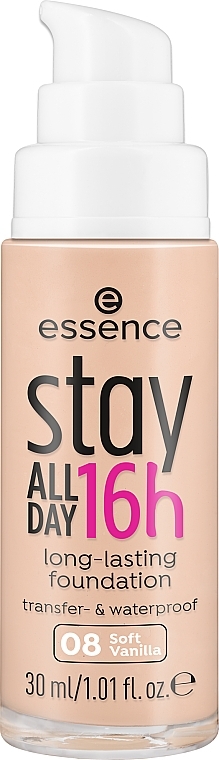 Тональная основа - Essence Stay All Day Long-Lasting Make-Up — фото N2