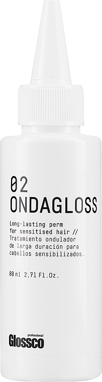 Средство для завивки чувствительных волос - Glossco Ondagloss Perm No2 Sensitive Hair — фото N1