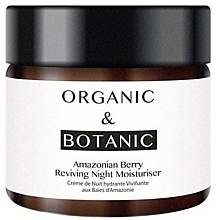 Відновлювальний нічний крем для обличчя - Organic & Botanic Amazonian Berry Reviving Night Moisturiser — фото N2
