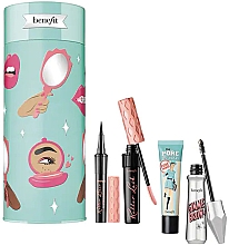 Духи, Парфюмерия, косметика Набор - Benefit Party Curl Set (br/gel/3g + mascara/8.5g + f/primer/22ml + eyeliner/0.5ml)