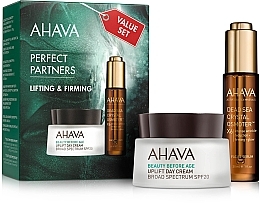 Духи, Парфюмерия, косметика Набор - Ahava Perfect Partners Lifting & Firming Value Set (cr/50ml + serum/30ml)