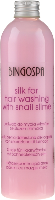 Шампунь для волос - BingoSpa Silk For Hair Washing With Snail Slime — фото N2