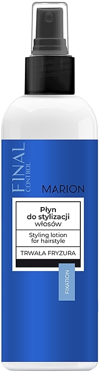 Лосьйон для укладання волосся - Marion Final Control Styling Lotion For Hairstyle — фото N1