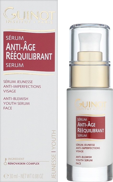 Омолаживающая балансирующая сыворотка для лица - Guinot Anti-Blemish Youth Serum  — фото N2