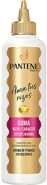 Несмываемый крем для вьющихся волос - Pantene Pro-V Curls Hairstyle Cream Without Rinse — фото N1