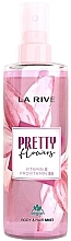 Парфумерія, косметика Парфумований спрей для волосся й тіла "Pretty Flowers" - La Rive Body & Hair Mist