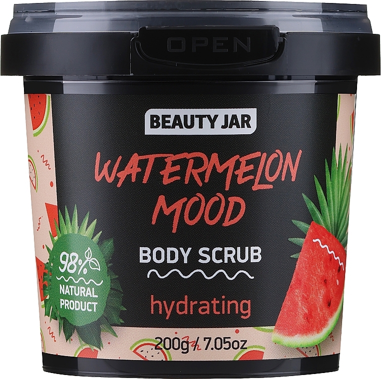 Скраб для тіла - Beauty Jar Watermelon Mood Hydrating Body Scrub — фото N1