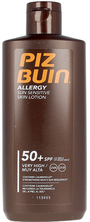 Лосьон для тела - Piz Buin Allergy Sun Sensitive Skin Lotion SPF50  — фото N1