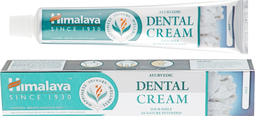 Зубна паста з сіллю - Himalaya Herbals Dental Cream — фото N1