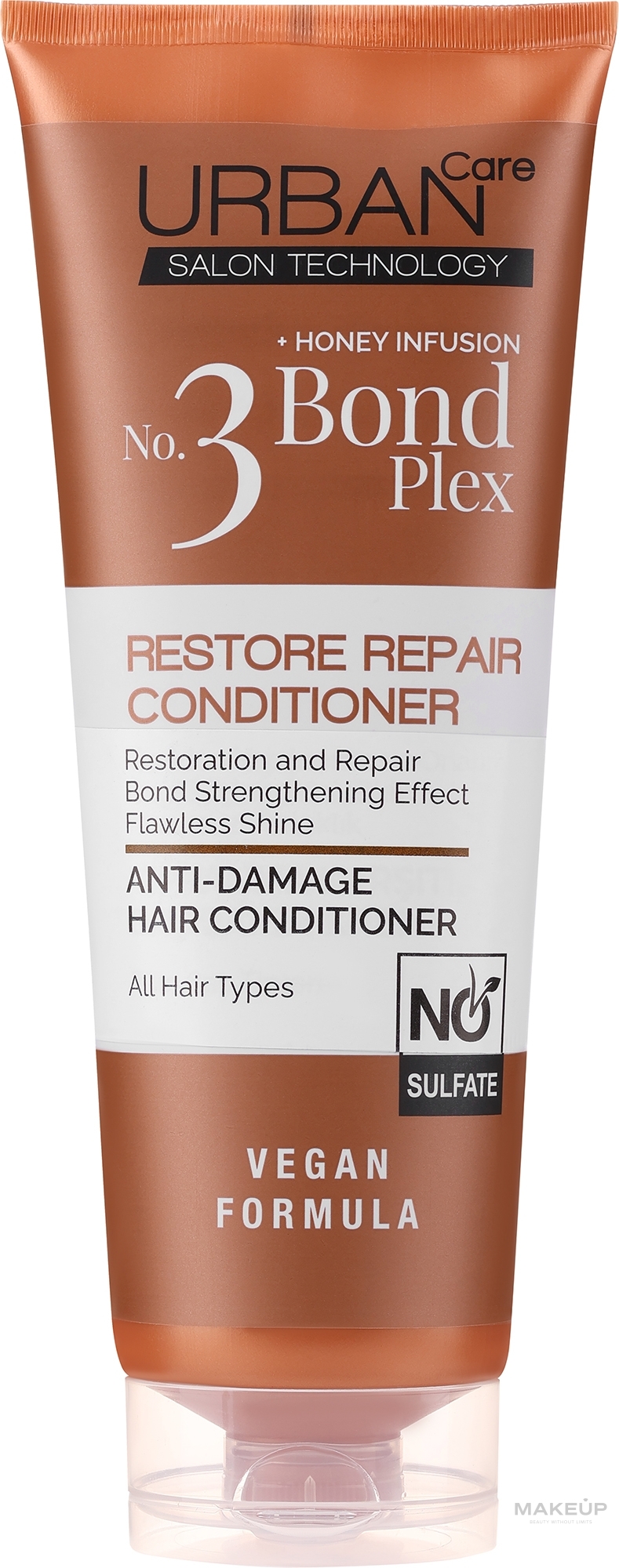 Кондиціонер для волосся - Urban Care No.3 Bond Plex Restore Repair Conditioner — фото 250ml