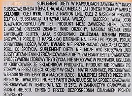 Пищевая добавка "Жирные кислоты Омега-3-6-9", в капсулах - OstroVit Omega-3-6-9 — фото N3