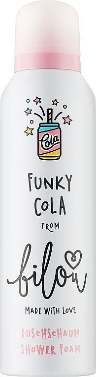 Пенка для душа "Шипучая кола" - Bilou Funky Cola Shower Foam — фото N1