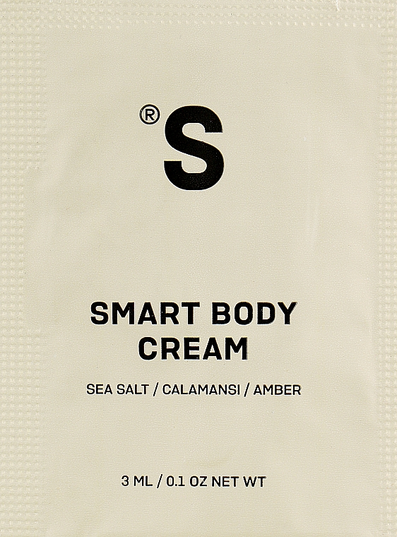 Лосьйон для тіла з ароматом морської солі - Sister's Aroma Smart Body Cream (міні)