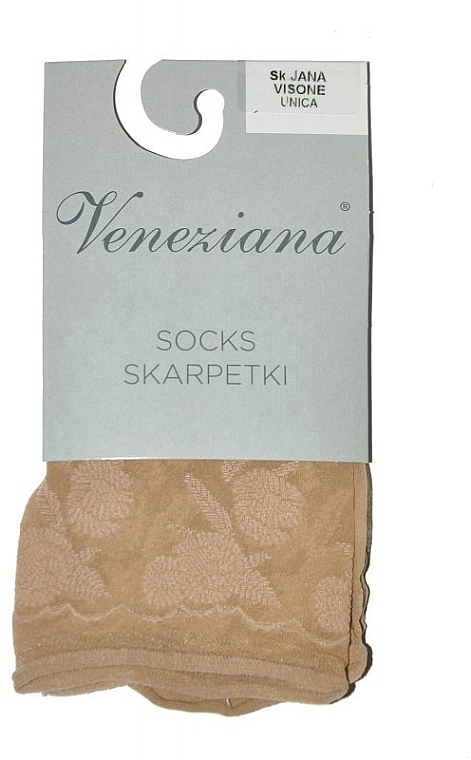Шкарпетки жіночі "Jana", visone - Veneziana — фото N1