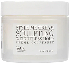 Духи, Парфюмерия, косметика Крем для укладки волос - VoCê Haircare Style Me Cream Sculpting Weightless Hold