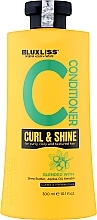 Кондиціонер для кучерявого волосся - Luxliss Curl & Shine Conditioner — фото N1