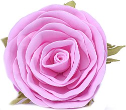 Резинка для волосся ручної роботи "Рожева троянда" - Katya Snezhkova — фото N2