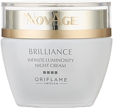 Нічний крем проти пігментації - Oriflame NovAge Brilliance Infinite Luminosity Night Cream — фото N1